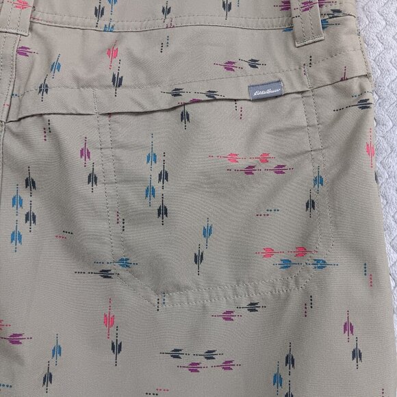 EDDIE BAUER Active Athletic Adventure Skirt Skort 2.0 Olive Women’s Sz. 6 Hiking - Picture 6 of 7